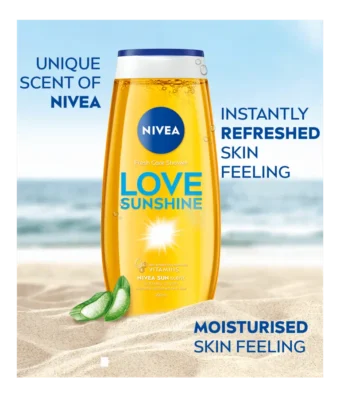 NIVEA LOVE Sunshine Shower Gel