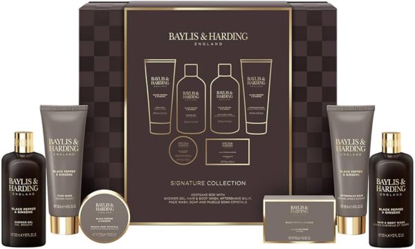 Baylis & Harding Black Pepper & Ginseng Men's Keepsake Box Gift Set