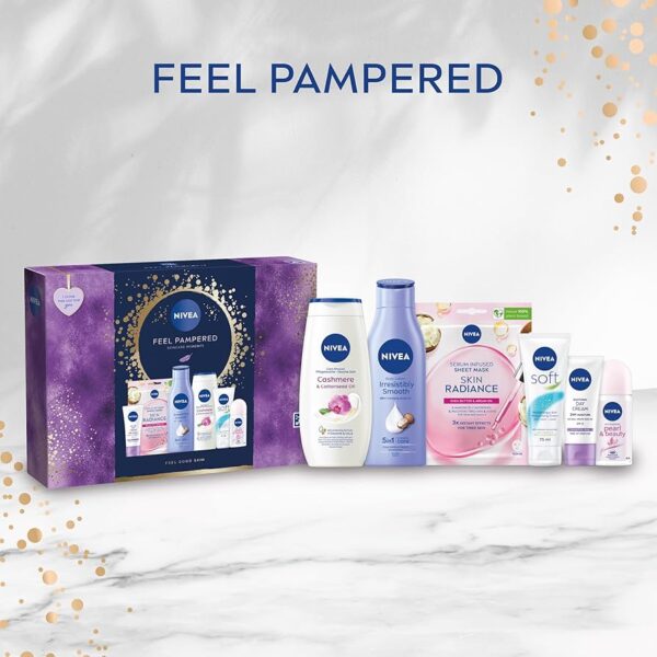 NIVEA Feel Pampered Skincare Gift Set -