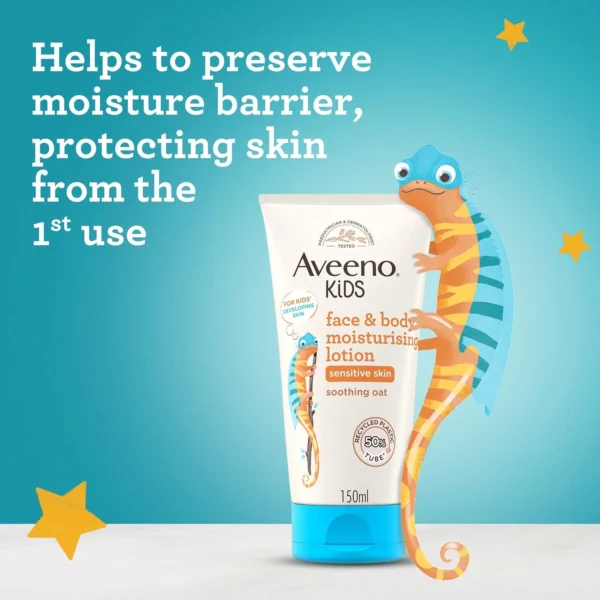 Aveeno Baby Kids Face & Body Moisturising Lotion