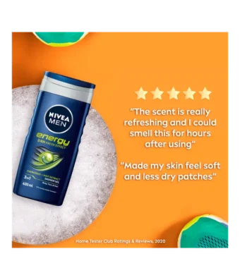 NIVEA MEN Energy Shower Gel 400ml