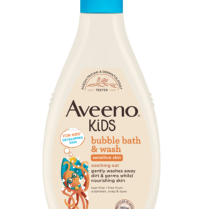 AVEENO® KIDS BUBBLE BATH & WASH, 250ML